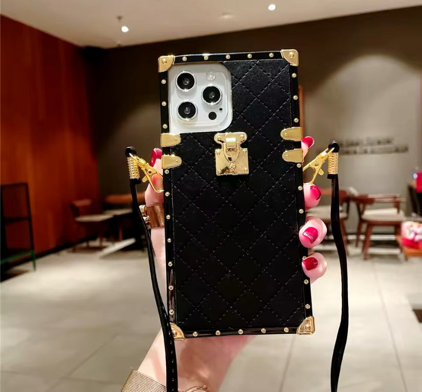 Luxury Classic Black Iphone Case