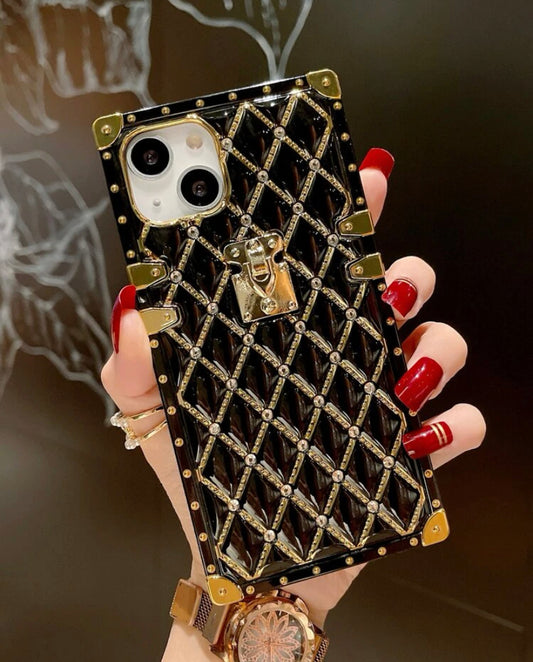 Diamond Pattern Luxury Iphone Case