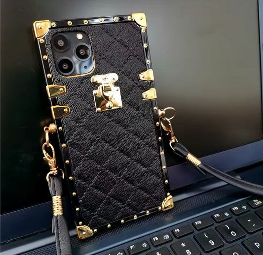 Luxury Classic Black Iphone Case