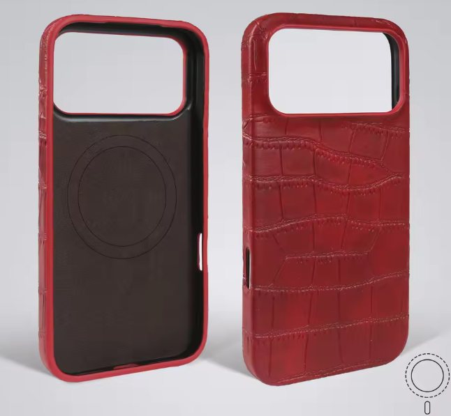 iPhone 17 Crocodile Pattern Leather Case